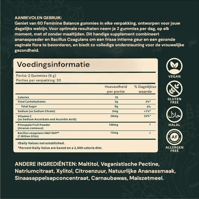 BLOOMY - Vrouwelijk Evenwicht Gummies