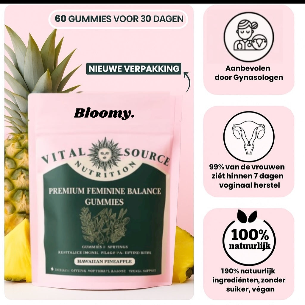BLOOMY - Vrouwelijk Evenwicht Gummies