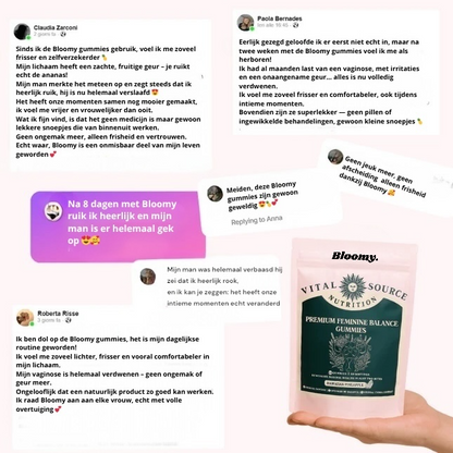 BLOOMY - Vrouwelijk Evenwicht Gummies